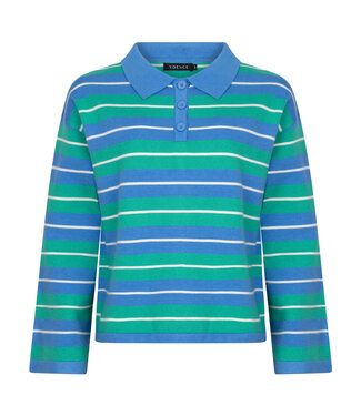 Ydence Knitted top Balou CS2606 sea green-blue