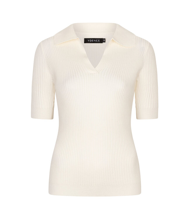 Ydence Knitted top Wies CS2609 ecru