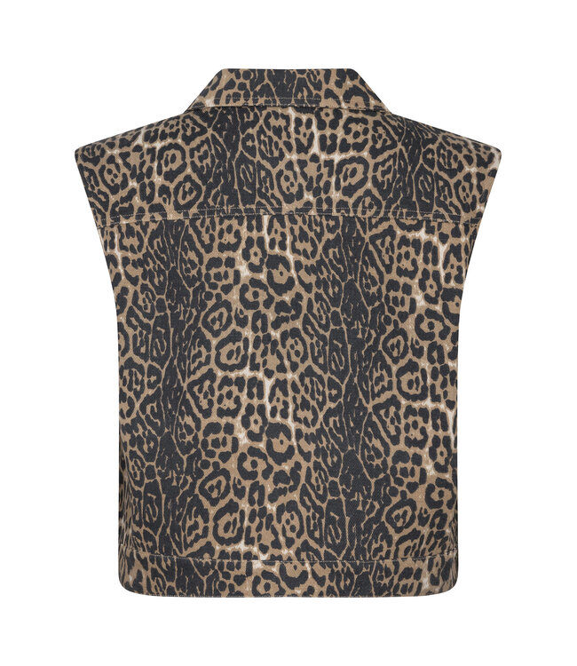 Ydence Gilet Tara SS2658 Leopard