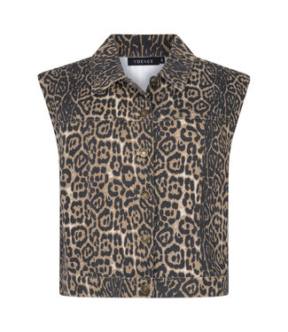 Ydence Gilet Tara SS2658 Leopard