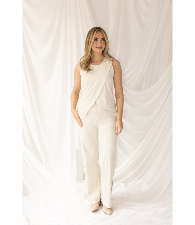 Kimara Pants Serenity straight dust blond
