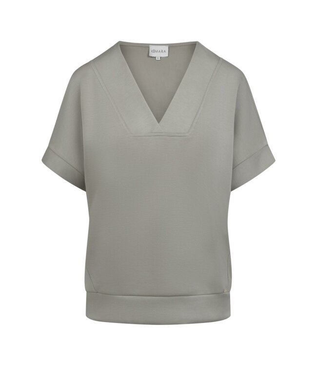 Kimara Top Veerle silver white