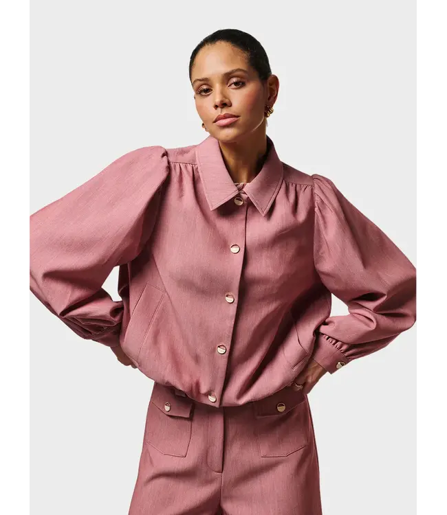 Aaiko jacket Sandy pes 345 pomegranate