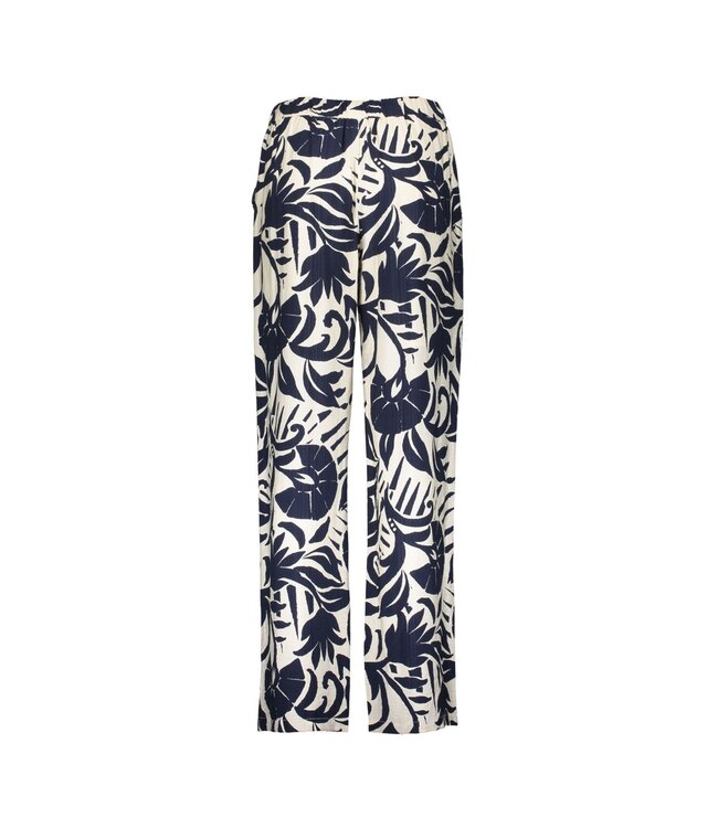 Geisha Pants 61141-26 navy/off-white