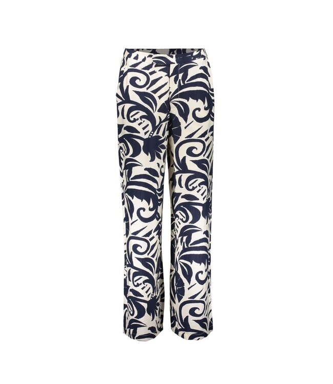 Geisha Pants 61141-26 navy/off-white
