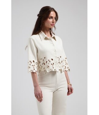 florez Blouse Ruby CR0399 soft white