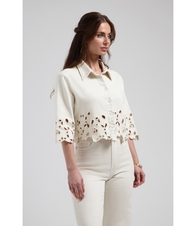 florez Blouse Ruby CR0399 soft white