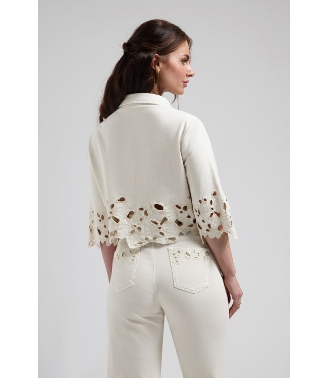 florez Blouse Ruby CR0399 soft white