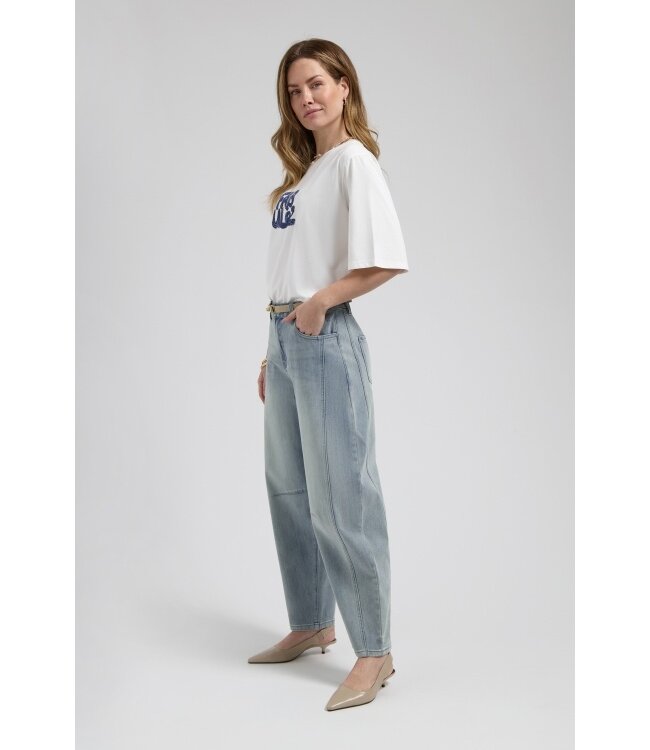 florez Barrel jeans Simmy CR0291 ash grey