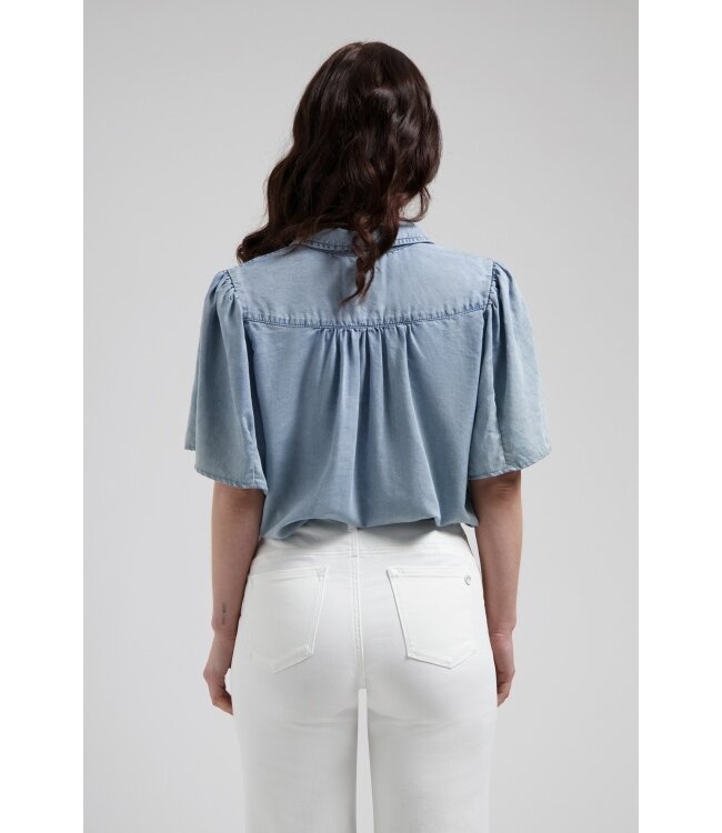 florez Jeans Ana Flared pocket CR0103 off white