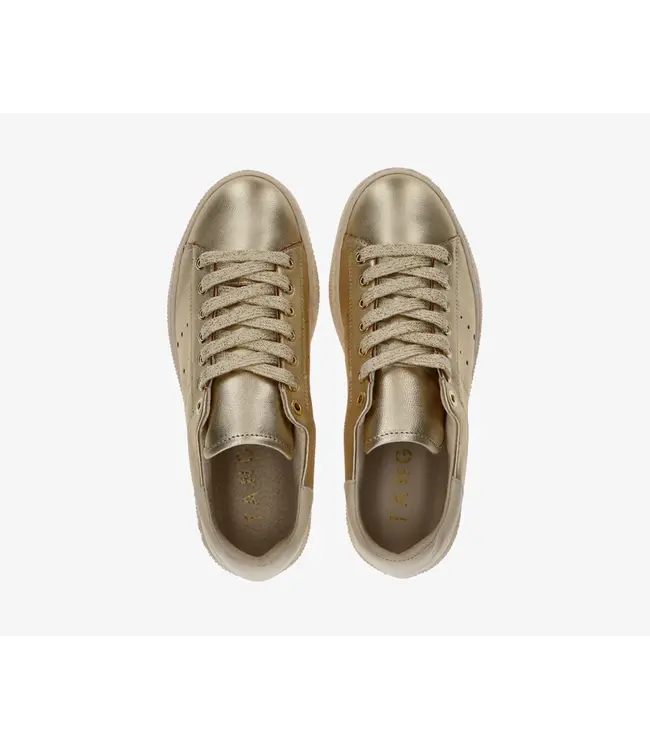 Tango Sneaker Chantal 12-cb platino gold leather