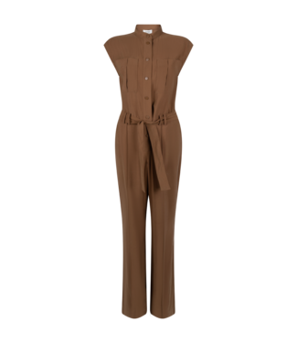 Aaiko Jumpsuit Lisana tencel ten 545 hazelnut