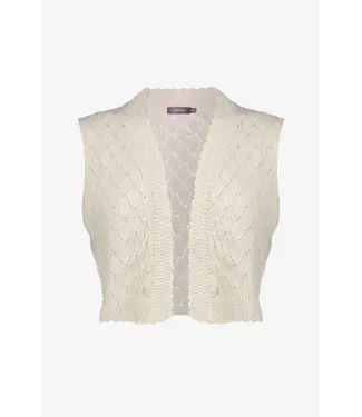 Geisha Gilet crochet 64084-70 ecru