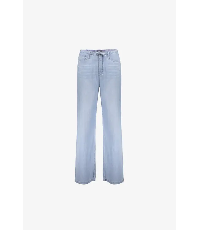 Geisha Jeans wide 61318-10 bleached denim