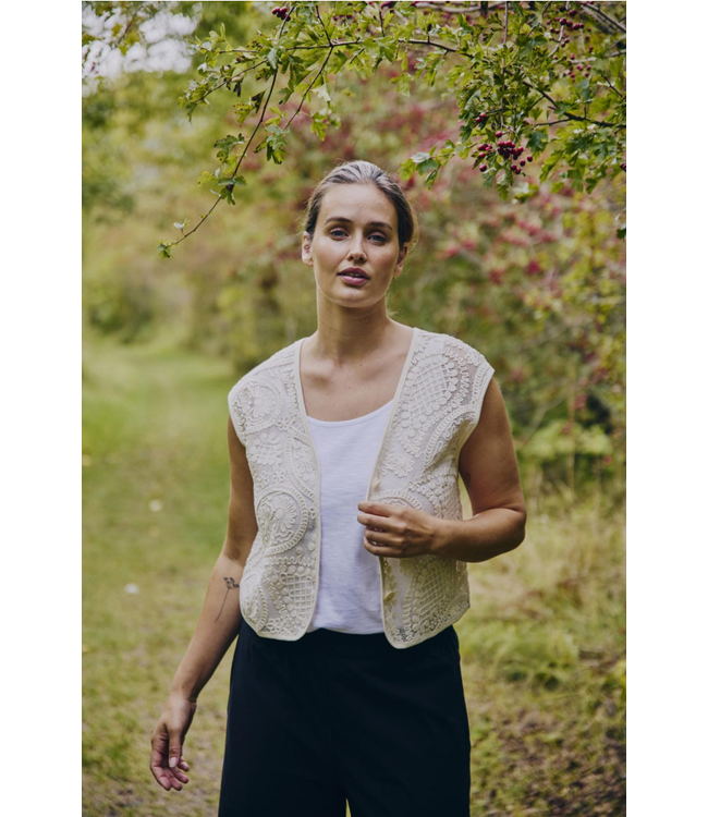 Freequent Waistcoat FQCROSSY 208009 moonbeam