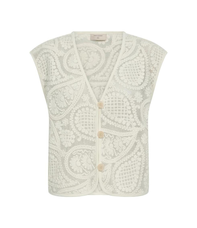 Freequent Waistcoat FQCROSSY 208009 moonbeam