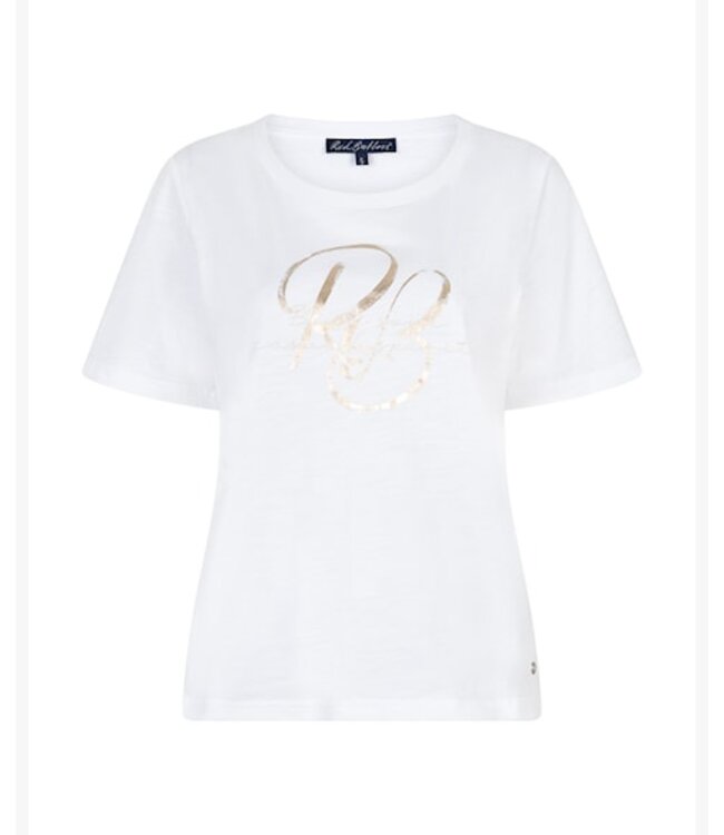 Red Button Tee Temmy foil SRB4816 white gold