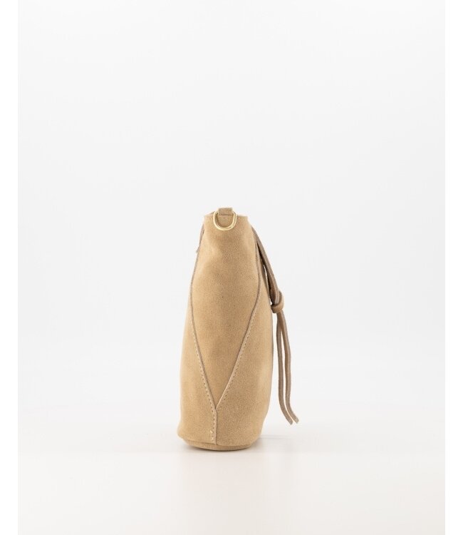 tas Kendra suede sand