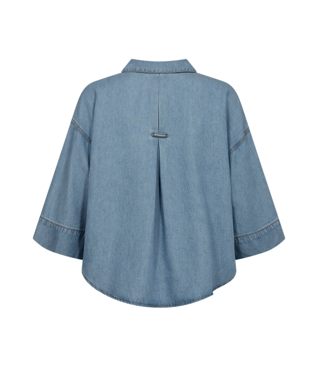Freequent Shirt FQMILO 207843 light blue denim