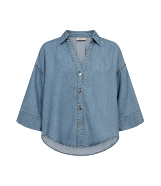 Freequent Shirt FQMILO 207843 light blue denim