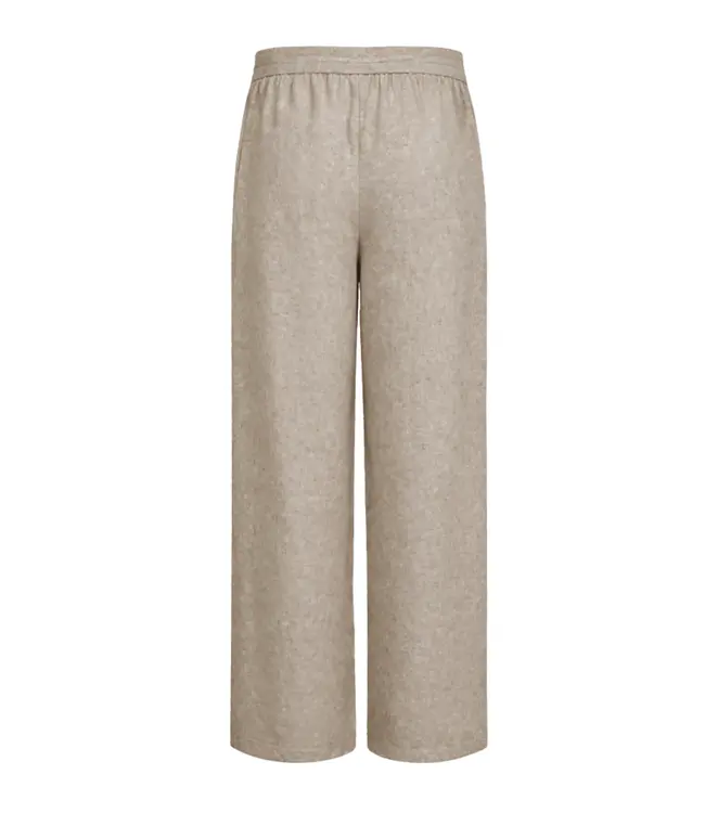 Freequent Pants FQLAVASI 208294 sand melange w. silver