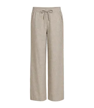 Freequent Pants FQLAVASI 208294 sand melange w. silver