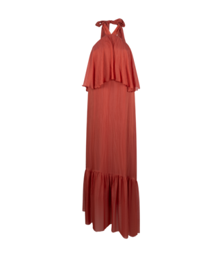 Aaiko Dress Albina se 505 hibiscus red