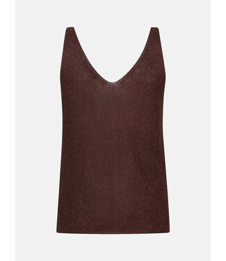 Ydence Knitted top Lux HSK2611 brown