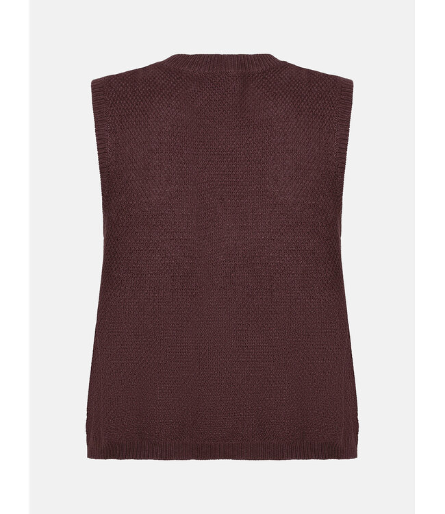 Ydence Top knitted Mona HSK2601 brown