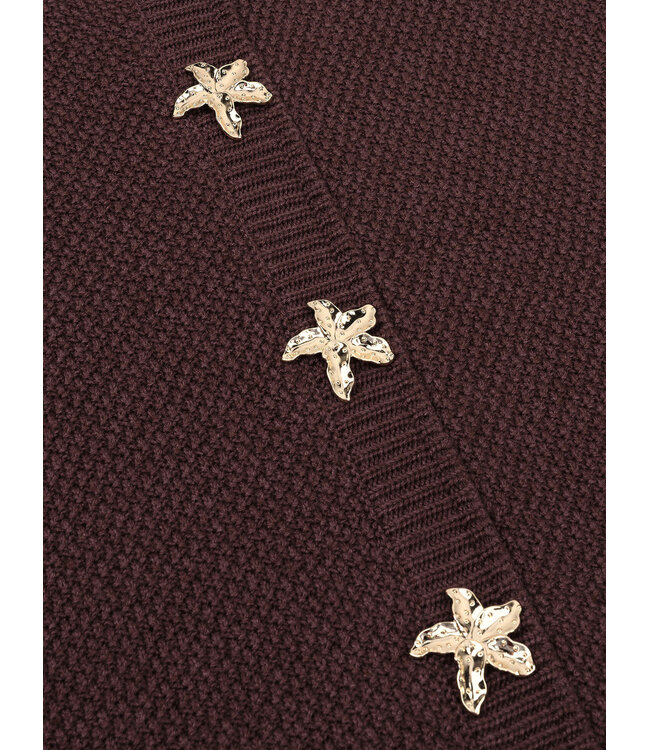 Ydence Top knitted Mona HSK2601 brown