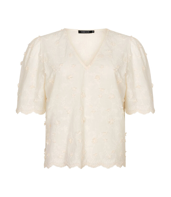 Ydence Top Florence HSS2681 ecru