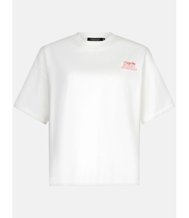 Ydence T-shirt Ydence cafe HSS2648 off-white