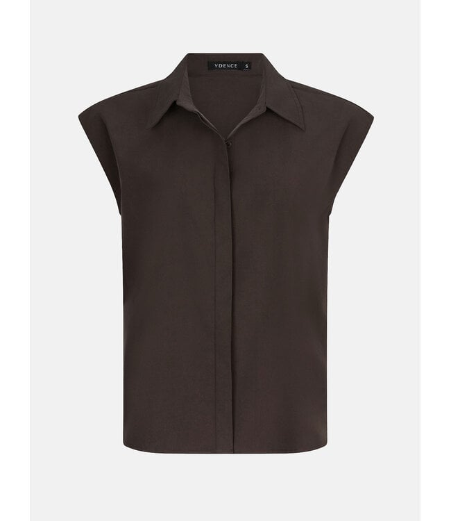 Ydence Blouse Sabrina HSS2642 dark brown