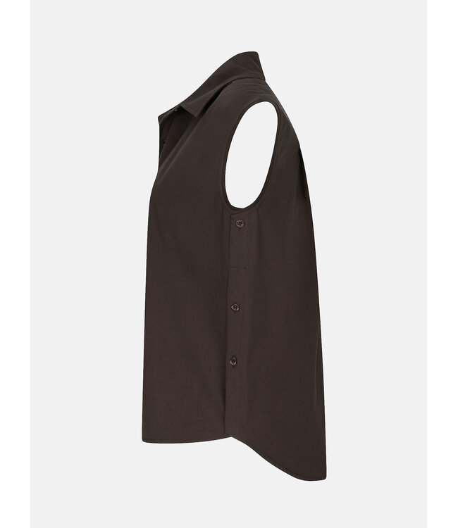 Ydence Blouse Sabrina HSS2642 dark brown