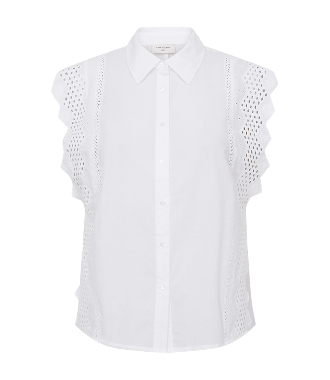 Freequent Blouse FQBINA 208208 brilliant white