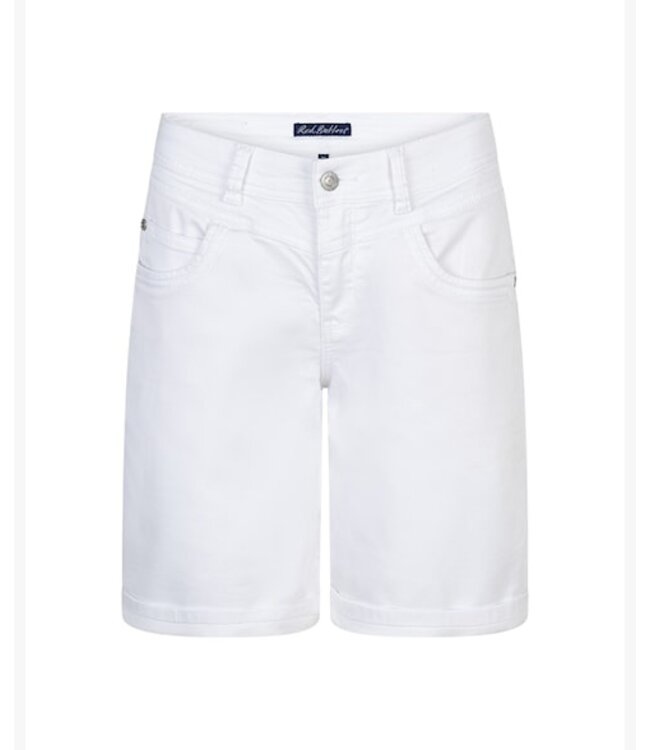 Red Button Short Relax SRB4930 SS26 jog white & scarf