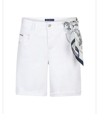Red Button Short Relax SRB4930 SS26 jog white & scarf