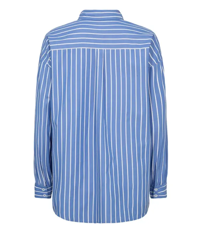 Freequent Shirt FQZAPPA 207742 ultramarine w. star off/white