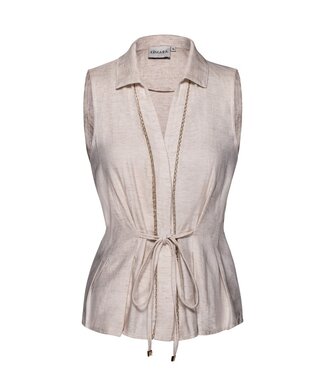 Kimara Gilet Flora creme