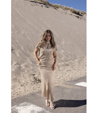 Kimara Skirt Tiene beige