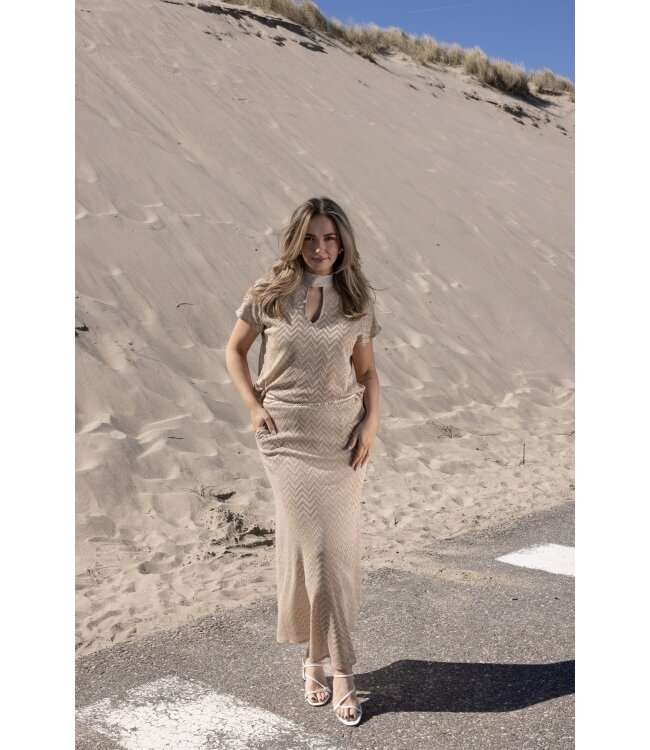 Kimara Skirt Tiene beige