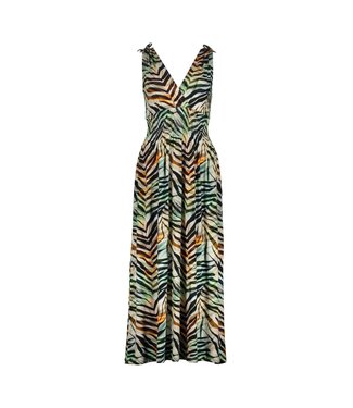 Geisha Dress Mila 67425-60 brown/green