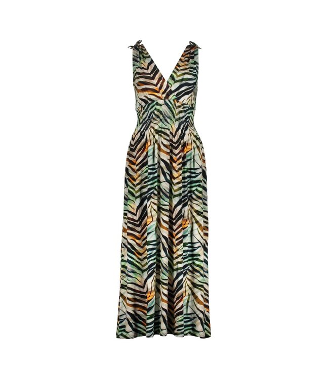 Geisha Dress Mila 67425-60 brown/green