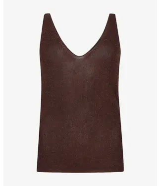 Ydence Knitted top Lux HSK2611 brown