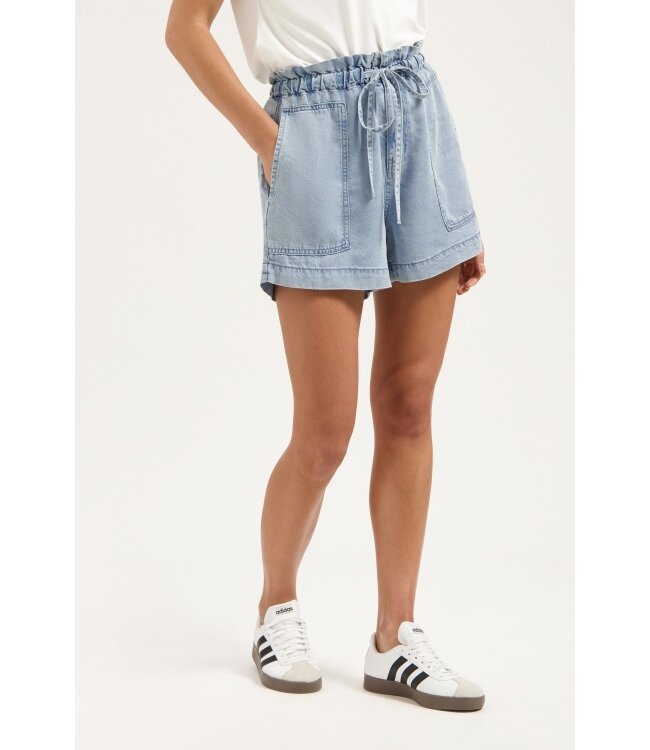 florez Short Will CR0114 light blue tencel