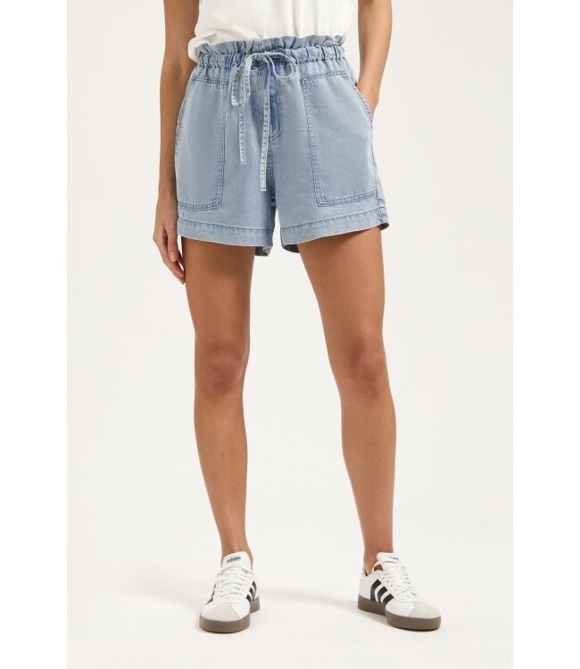 florez Short Will CR0114 light blue tencel