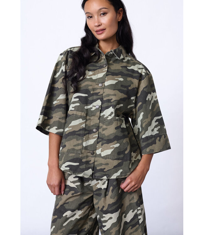 Sisters Point Jacket Olea-ja1 camouflage