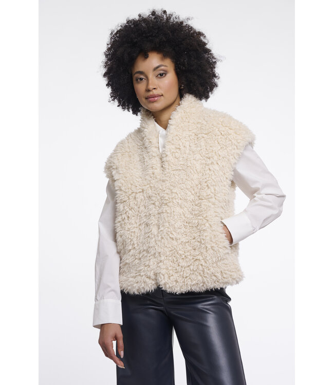 Rino & Pelle Waistcoat Freya birch
