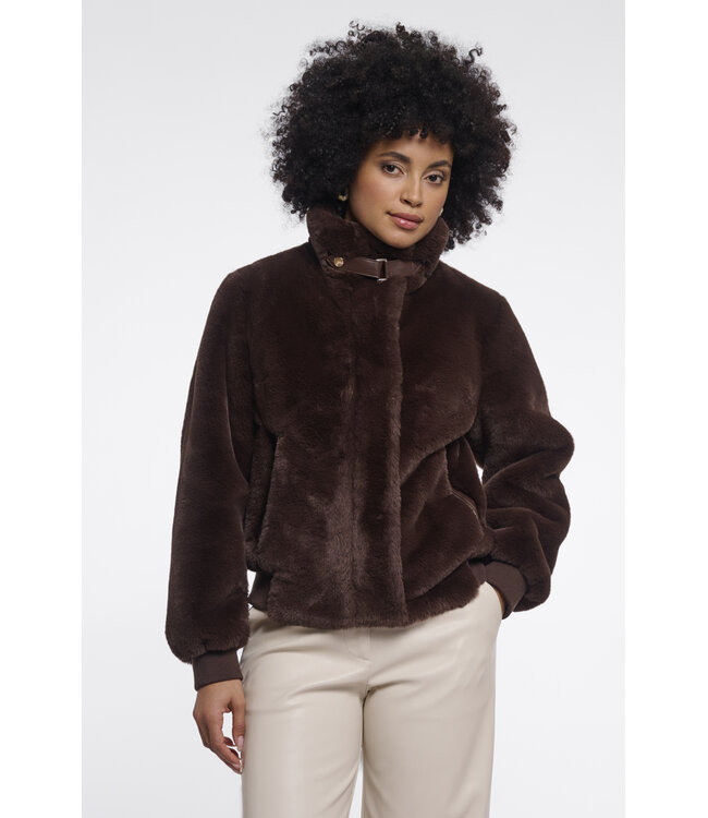 Rino & Pelle Jacket Ambra coffee roast