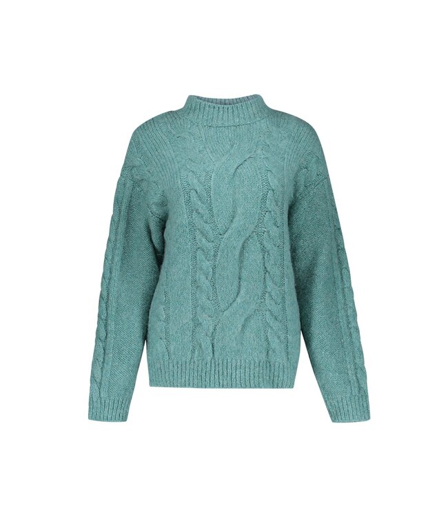 Geisha Pullover cable 64542-23 ice green